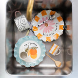 Caroline Gardner Big Squeeze Oranges Plate