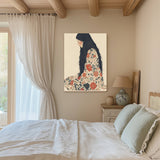 Female Flower Art Print – A3