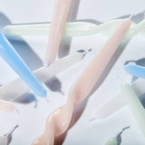 Twist Taper Candles - 3 Pack - Ice White