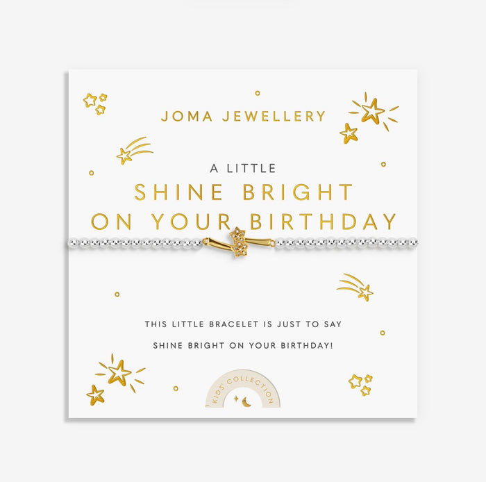 Joma Children’s A Little Shine Bright On Your Birthday Bracelet