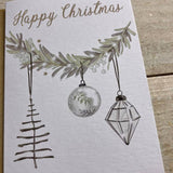 Glass Baubles - Christmas Money Wallet (WBW-C34)