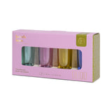 Here's How The Gracie Set of 4 Shot Glasses - Assorted Colours