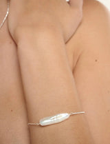 Grace Pearl Bracelet in Silver