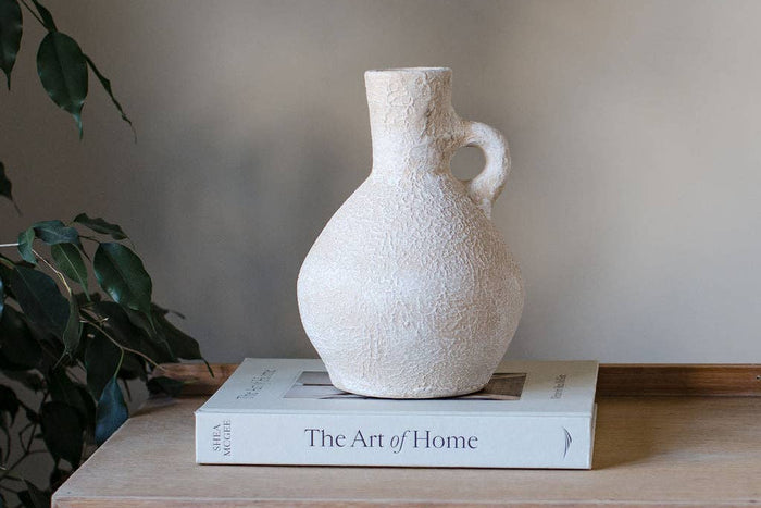 Petteril - Textured Terracotta Vase