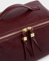 Soho Large Makeup & Wash Bag – Cherry