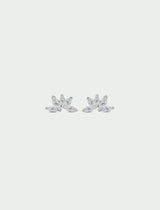 Fade Earrings in Silver