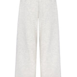 Supersoft Wide Leg Sweatpant Oat Marl