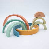 Retro Stacking Rainbow – 8 Pieces