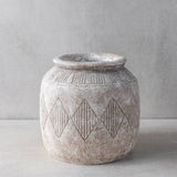 Tarla Rustic Stoneware Decorative Vase