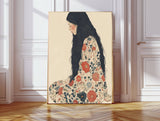 Female Flower Art Print – A3