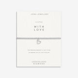 Joma Laboratory Grown Diamond A Little 'With Love' Bracelet In Silver Plating