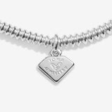 Joma Laboratory Grown Diamond A Little 'With Love' Bracelet In Silver Plating