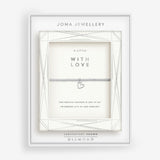 Joma Laboratory Grown Diamond A Little 'With Love' Bracelet In Silver Plating