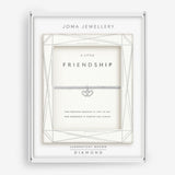 Joma Laboratory Grown Diamond A Little 'Friendship' Bracelet In Silver Plating