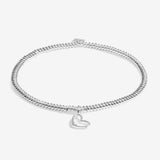 Joma Laboratory Grown Diamond A Little 'Happy 18th Birthday' Bracelet In Silver Plating