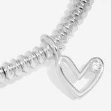 Joma Laboratory Grown Diamond A Little 'Happy 21st Birthday' Bracelet In Silver Plating