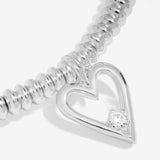 Joma Laboratory Grown Diamond A Little 'Happy 16th Birthday' Bracelet In Silver Plating