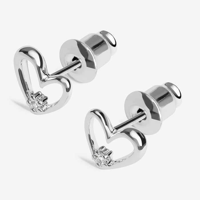 A Little Happy Birthday Diamond Stud Earrings