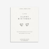 A Little Happy Birthday Diamond Stud Earrings