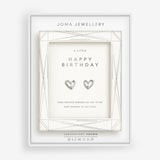 A Little Happy Birthday Diamond Stud Earrings