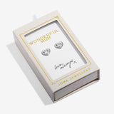 Joma Boxed Moments To Shine 'Wonderful Mum' Stud Earrings