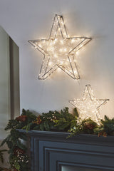 Galaxy Star 30cm LED Hanging Light – Silver