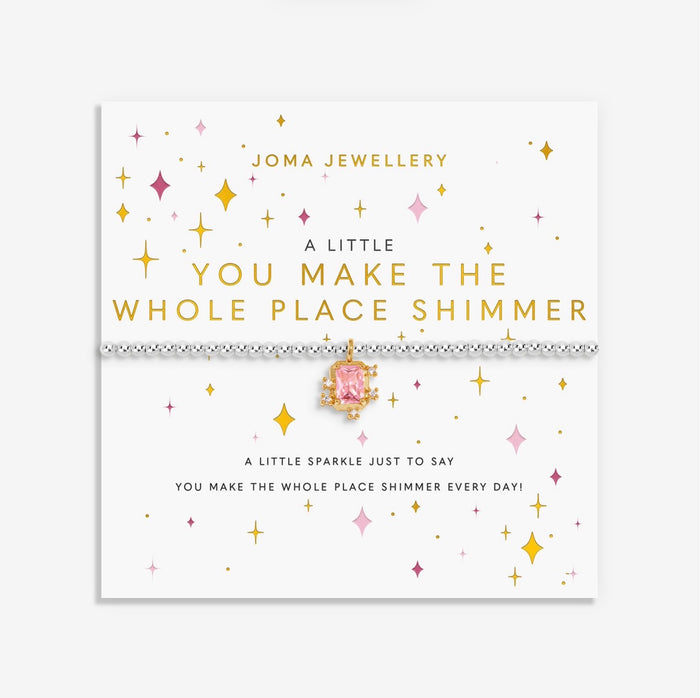 Joma A Little You Make The Whole Place Shimmer Bracelet