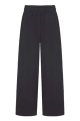 Supersoft Wide Leg Sweatpant - Black