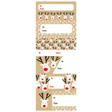 Reindeer Selfie Christmas Stickers – 18