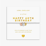 Joma A Little Charmed Moments Happy 60th Birthday Bracelet