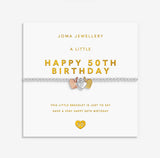 Joma A Little Charmed Moments Happy 50th Birthday Bracelet