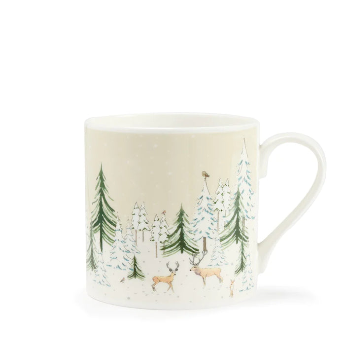 Sophie Allport Christmas Stags Scene Mug