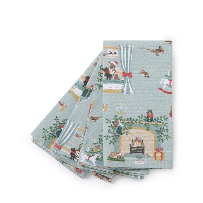 Sophie Allport Cosy Christmas Napkins (Set of 4)