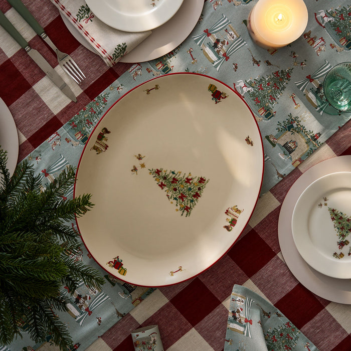 Sophie Allport Cosy Christmas Stoneware Platter