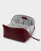 Soho Large Makeup & Wash Bag – Cherry