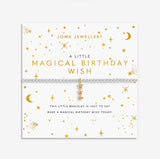 Joma A Little Magical Birthday Wish Bracelet