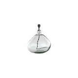 Baba Glass Large Wide Lamp - Clear Glass