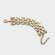 Tutti Linear Woven Chain Bracelet