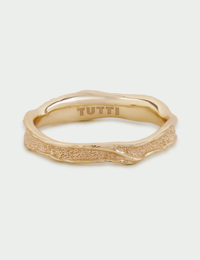 Branch Ring in Gold
