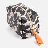 Caroline Gardner Mono Blooms Cosmetic Bag