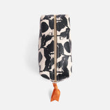 Caroline Gardner Mono Blooms Cosmetic Bag