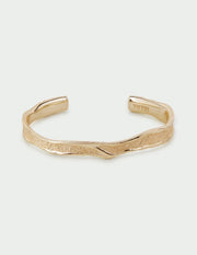 Branch Organic Bangle in Gold