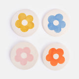 Caroline Gardner Round Floral Coasters - Set 4