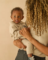 CHALK Bunny Knitted Set in Beige