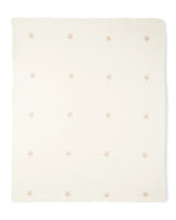 CHALK Fawn Reversible Star Blanket in Cream & Beige