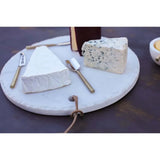 Darsa Cheese Knife Set (Set Of 4) - Brushed Gold