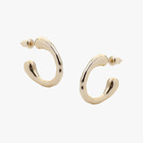 Dew Hoop Earrings - Gold