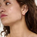 Cosma Textured Star Stud Earrings