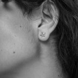 Cosma Textured Star Stud Earrings