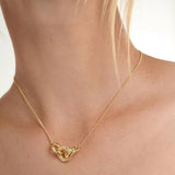 Bind Interlocking Pendant Necklace